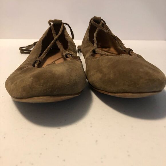Madewell Inga suede flats, size 6.5, brown - Picture 4 of 8